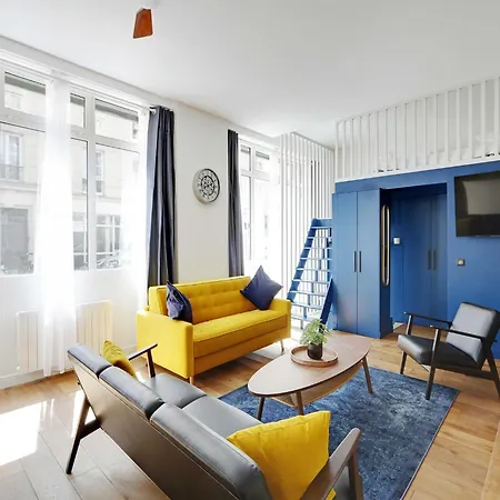 Authentic Loft - 2br 8p - Oberkampf Paris