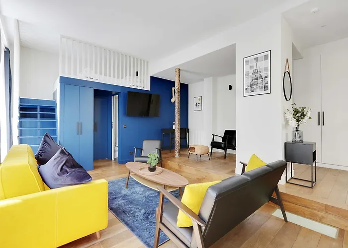 Διαμέρισμα Authentic Loft - 2br 8p - Oberkampf *