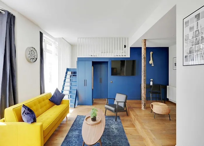 Authentic Loft - 2br 8p - Oberkampf *