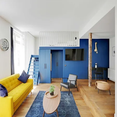 Authentic Loft - 2br 8p - Oberkampf *